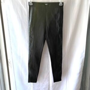 Paige pants Black Verdugo a tuxedo leather side stripe skinny jeans SZ S. NWOT